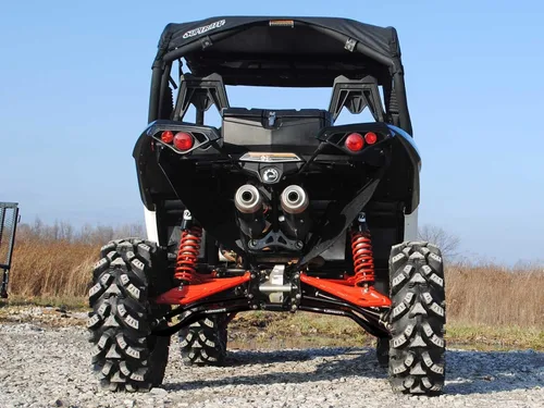 Miniatura 3 de SuperATV Brazos A Traseros De Alta Liquidación Para Can-Am Maverick XMR/DPS/XRS/MAX (Ver Ajuste) - Negro