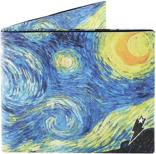 Miniatura 18 de SUPERVEK Cartera de papel: cartera delgada vegana, delgada, resistente al desgarro y al agua para hombre, The Great Wave, Regular