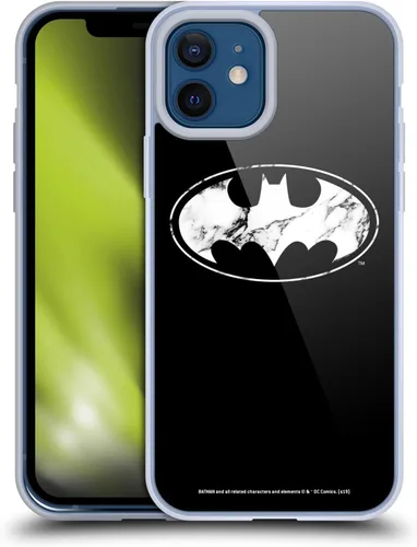 Miniatura 392 de Head Case Designs Funda de gel con licencia oficial de Batman DC Comics Bat Signal Logos [protección de grado militar] compatible con Apple iPhone 7