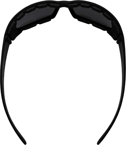 Miniatura 4 de Global Vision Chicago - Lentes de sol acolchados para motocicleta para hombres y mujeres, color negro con lentes ahumados, seguridad RX-ABLE