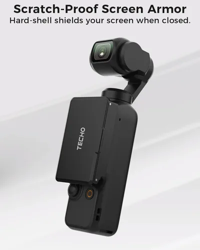 Miniatura 4 de Funda de Pantalla Plegable con Parasol para Accesorios DJI Osmo Pocket 3, Protector Compacto Anti-Reflejos para Fotografía al Aire Libre, Cubierta