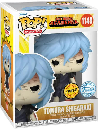 Funko Pop! My Hero Academia: Tomura Shigaraki Glow Chase, edición especial, figura de vinilo exclusiva #1149
