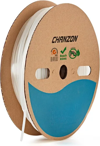 Miniatura 28 de Chanzon - Tubo termorretráctil de relación 3:1, 1-1/4" (30mm), grado marino, con revestimiento adhesivo impermeable, rollo de 4 pies