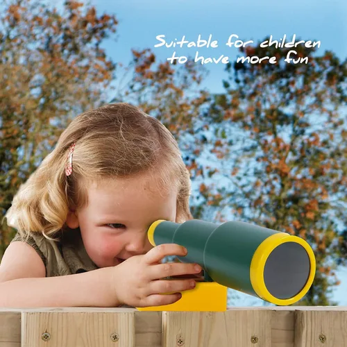 Miniatura 6 de RedSwing Accesorios para patio de recreo para niños, accesorios de juego con rueda de barco pirata y telescopio para patio trasero al aire libre