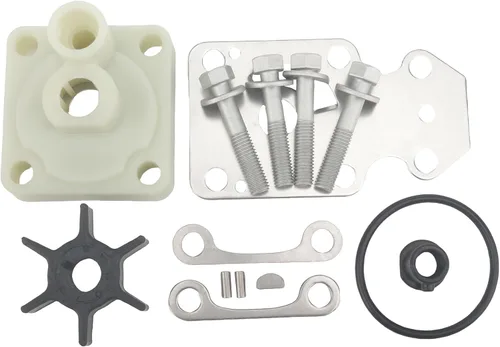 Miniatura 22 de 6N0-W0078 Kit de impulsor de bomba de agua para Yamaha fueraborda 2 tiempos de 6 8 HP 6G1-W0078-00-00 6G1-W0078-A1-00 Sierra 18-3460