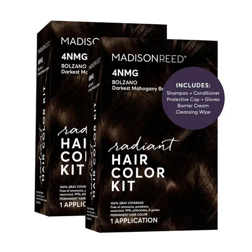 Miniatura 44 de Madison Reed Radiant - Kit de tinte para el cabello – 8CC rubio cobrizo vivo oscuro (caléndula matera), tinte permanente para el cabello