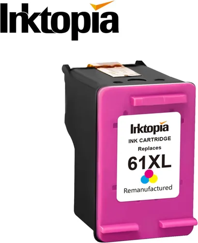 Miniatura 8 de Inktopia Cartuchos de tinta remanufacturados de repuesto para HP 61XL 61 XL para HP Envy 4500 4502 5530 5534 Deskjet 1000 1050 1512 2540 3050 3510