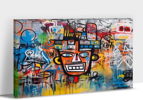 Miniatura 15 de ANRUOXI Arte de Pared de Graffiti, Impresión de Lienzo de Astronauta Espacial de Graffiti para Decoración de Pared, Impresiones de Arte Modernas