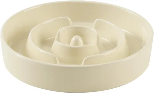 Miniatura 38 de Havniva Tazón de cerámica de 0.9 tazas para perros de alimentación lenta para perros pequeños, alimentador lento para mascotas de 6.1 pulgadas, 1 x