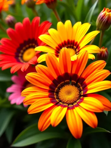 Miniatura 2 de Semillas Multicolor Gazania Seed Mix 100+ Semillas para cultivar flores del tesoro