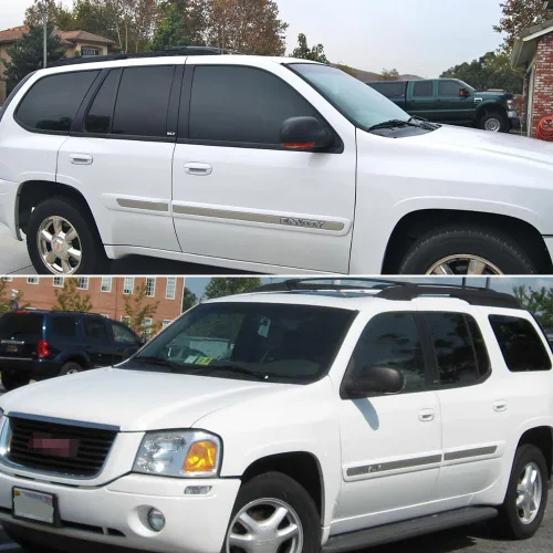 Miniatura 6 de Para Buick Rainier 2004-2007, Chevrolet Trailblazer GMC Envoy 2002-2009 y Oldsmobile Bravada 2002-2004 Lente ámbar Espejo lateral Luces