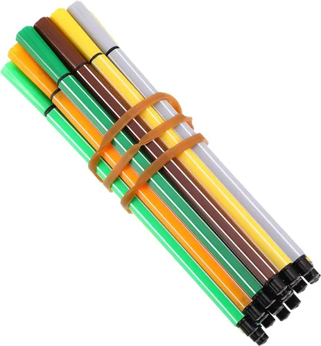 Miniatura 6 de Chinco 100 bandas de goma de tamaño 4 x 0.12 pulgadas, banda de goma elástica a granel para oficina, caja de basura fuerte para oficina, archivos