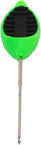Alomejor Aguja de cebo de pesca, herramienta de aparejo de cebo portátil, taladro de cebo, gancho de aguja de aparejo para exteriores