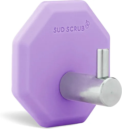 Miniatura 8 de Sud Scrub® Gancho antimicrobiano para ducha, ganchos autoadhesivos para pared de ducha, ganchos de pared removibles resistentes, ganchos adhesivos
