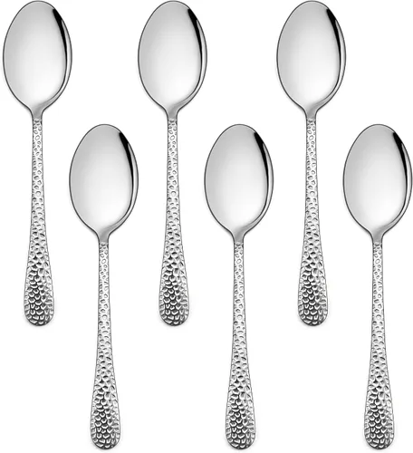 Miniatura 8 de E-far Tenedores para niños pequeños, juego de 6 tenedores de acero inoxidable para niños pequeños, utensilios pequeños de metal