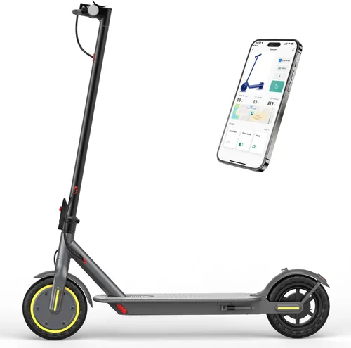 Miniatura 10 de Joyhis Electric Scooter for Adults - 19/22MPH & 15/22Mile Range, 8.5"/10" Solid Tires Folding Commuter E-Scooter with Dual Suspension, App Control &