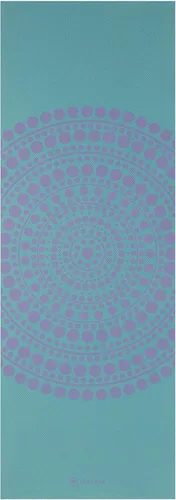 Miniatura 2 de Gaiam tapete de yoga prémium, estampado, extra grueso y antideslizante, de 15/64 pulgadas, para todo tipo de yoga, de pilates y de ejercicios