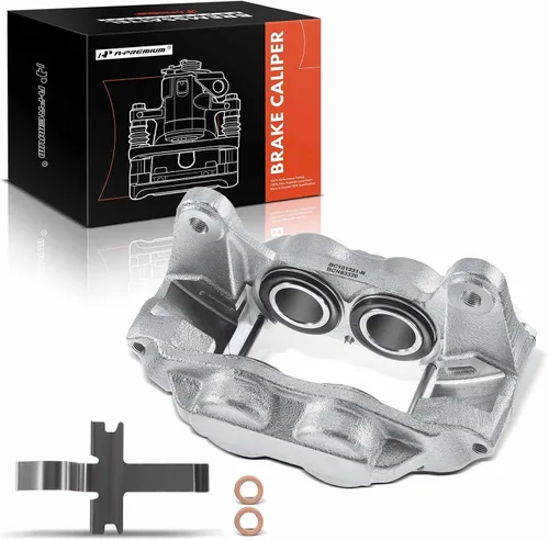 Miniatura 10 de A-Premium Conjunto de pinza de freno de disco compatible con modelos Subaru seleccionados - Impreza WRX/WRX TR/WRX Limited 2006-2007 2.5L