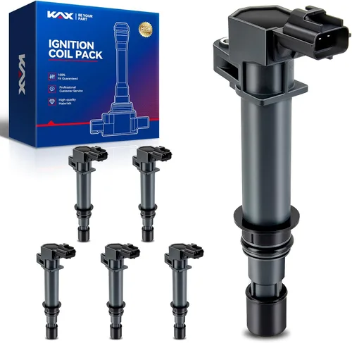 Miniatura 36 de Bobina de encendido KAX UF667 Paquete de 6 - Compatible con 328i, X5, X1, 335i, 325i, 528i, X3, Cooper, 535i, 320i, 530i, 750Li, 328xi, Z4, 525i