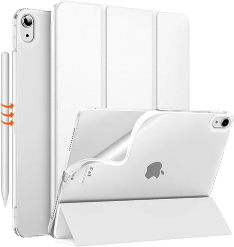 Miniatura 33 de MoKo para iPad Air de 11 pulgadas, funda para iPad Air de 7ª/6ª generación M3/M2 2025/2024, iPad Air de 5ª/4ª generación de 10.9" 2022/2020, Rojo