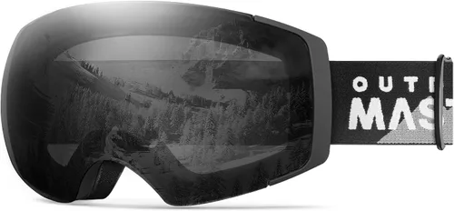 Miniatura 30 de OutdoorMaster Gafas de esquí PRO – sin marco, lente intercambiable, 100% protección UV400, gafas de nieve para hombres y mujeres