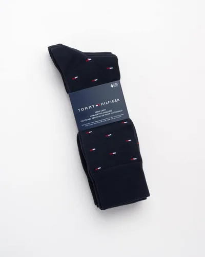 Miniatura 2 de Tommy Hilfiger Calcetines de vestir para hombre, calcetines ligeros y cómodos (paquete de 4)