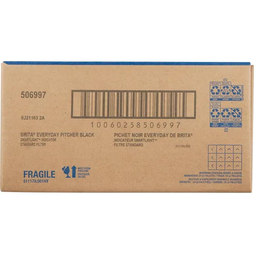 Miniatura 14 de Jarra de filtro de agua Brita grande para agua del grifo y potable con indicador de cambio SmartLight, incluye 1 filtro estándar, libre de BPA, dura