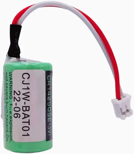 Miniatura 2 de Paquete de 5 baterías de iones de litio CJ1W-BAT01 de 3 V, 1000 mAh, para OMRON PLC CP1H CP1L CR14250SE-R