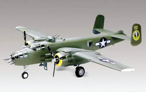 Miniatura 3 de Revell 1: 48 B25J Mitchell, marrón