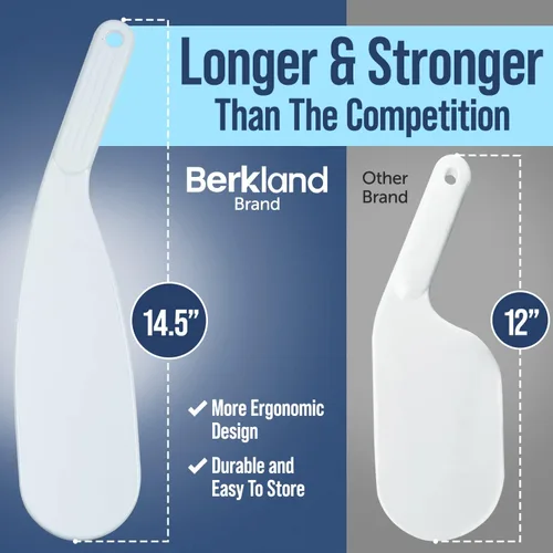 Miniatura 2 de Berkland Herramienta de plegado de sábanas: 14.5 pulgadas para guardar sábanas, herramienta de fabricación de cama más larga y fuerte, se adapta a