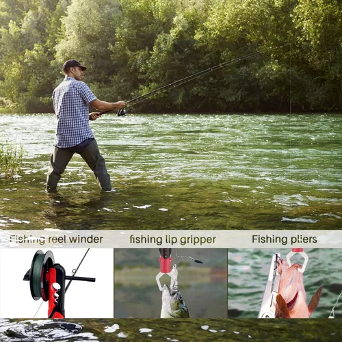 Miniatura 2 de Fishing Rod Reel Combo Telescopic Fishing Pole Spinning Reel with Baits Hooks Storage Bag Compact Collapsible Fishing Pole Starter Kit for Kids