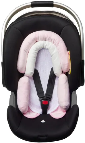 Miniatura 12 de Pro Goleem Soporte para la cabeza del asiento de coche para bebé, suave inserto para asiento de coche infantil, soporte para la cabeza del asiento