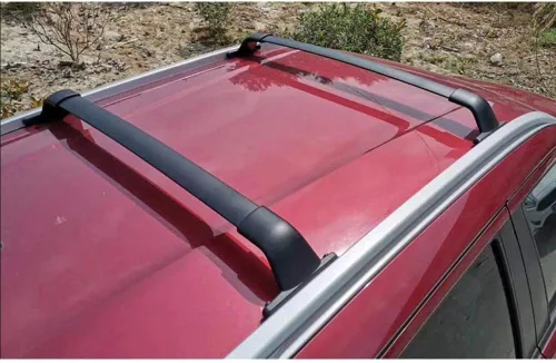 Miniatura 2 de Barras transversales de aleación de aluminio resistentes para Nissan Kicks 2016-2024 Fácil instalación Garantía de 2 años Compatible con cajas