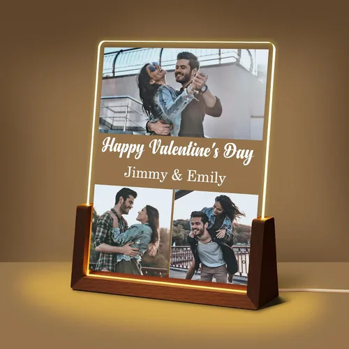 Miniatura 21 de Regalos de cumpleaños personalizados para el día del padre, para papá, de hija, hijo, esposa, marco de fotos con placa acrílica personalizada