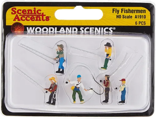 Miniatura 2 de Pesca HO de pescadores con mosca Woodland Scenics