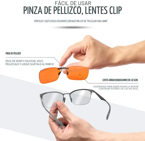 Miniatura 3 de Spectra479 Lentes con clip para bloquear la luz azul