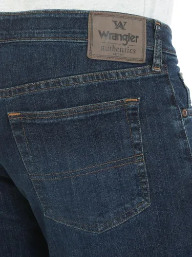 Miniatura 5 de Wrangler Authentics - Jeans para hombre de ajuste relajado y con cintura Comfort Flex