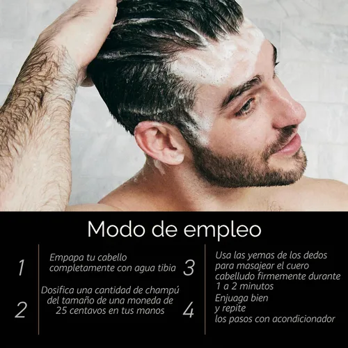 Miniatura 7 de Brickell - Rutina revitalizante diaria para el cuidado del cabello, set de champú y acondicionador para hombres, champú de aceite de menta y árbol