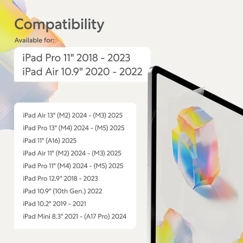 Miniatura 2 de Paperlike 2.1 (2 piezas) para iPad Mini 8.3" (2021/24) - Protector de pantalla transparente para tomar notas y dibujar como en papel