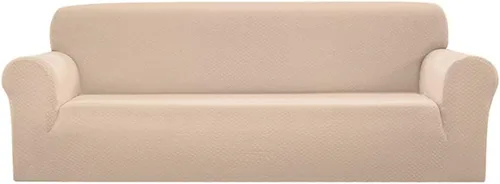 Miniatura 2 de Sapphire Home Juego de fundas de sofá y sofá biplaza de 2 piezas, ajuste elástico, sin arrugas, protector de muebles, fundas de sofá para sala
