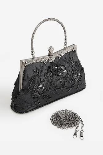 Miniatura 3 de BABEYOND Bolsos de mano de noche para mujer, accesorios vintage para bolso de noche para mujer, Gatsby de los años 20 con cuentas de lentejuelas