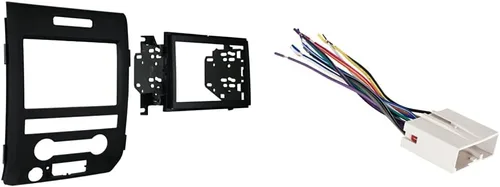 Miniatura 3 de Metra 95-5820B Kit de instalación doble DIN para Ford F-150 2011, color negro