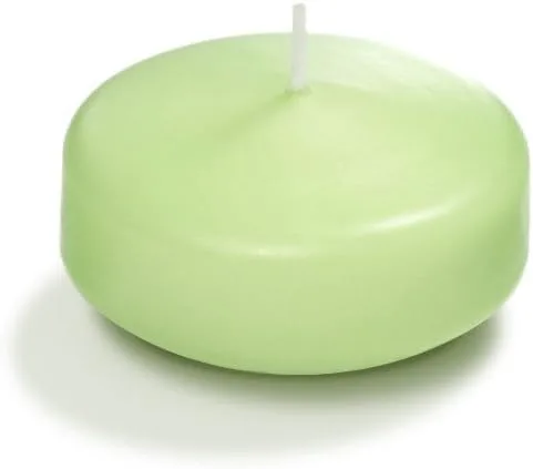 Miniatura 46 de yummi Caja de 18 velas flotantes color rojo rubí de 3 pulgadas