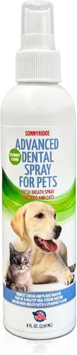 El spray dental para perros elimina el sarro, la placa y refresca el aliento al instante. El aerosol dental más avanzado para dientes saludables,