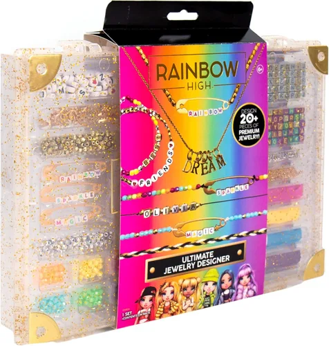 Miniatura 6 de Rainbow High El mejor diseñador de joyas, kit de fabricación de joyas de bricolaje, diseño de más de 20 piezas de joyería, gran actividad de fin