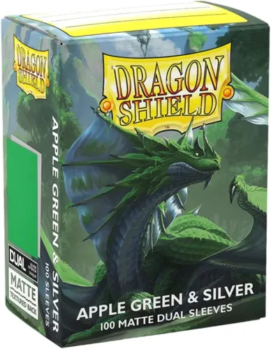 Miniatura 3 de Dragon Shield Fundas para tarjetas de tamaño estándar doble mate 100 unidades - Fundas TCG suaves y resistentes - Compatible con Pokemon, One