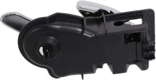 Miniatura 4 de KarParts360 Para Mazda Tribute 2001-2006 Manija de puerta interior delantera o trasera, lado del conductor cromada con botón de bloqueo de puerta