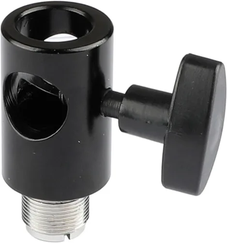 Miniatura 3 de CAMVATE Conector de montaje de soporte de luz con tornillo macho de 5/8 "-27 para soporte de micrófono - 1939
