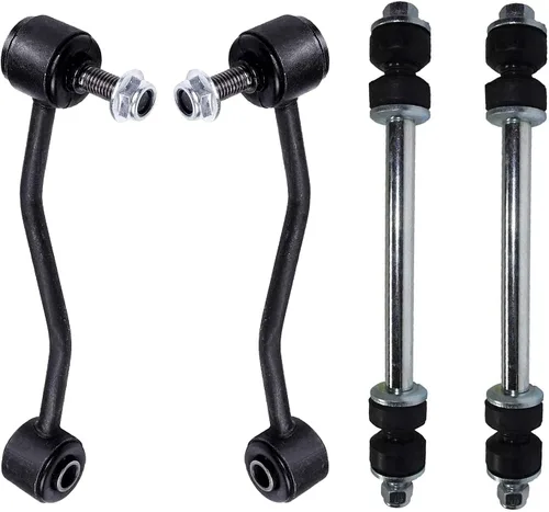 Miniatura 103 de Detroit Axle - 4 barras estabilizadoras AWD para Chrysler 300 2005-2019 Dodge Charger 2005-2008 2005-2008 Magnum Stabilizer Enlaces de extremo