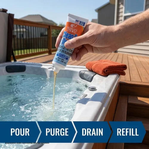 Miniatura 9 de Producto de purga de limpieza de spa Waters Choice Clean & Drain